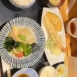 一誠 - ヘルシーな野菜炊き合わせ