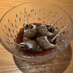 季節料理かたやま - ばい貝煮付け