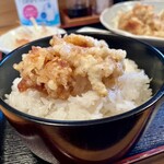 美味なかよし - 鳥天オンザライス♡