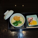 やっちろ - 雲丹入りの茶碗蒸し