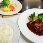 ステーキハウス松葉 - SETメニュー(ポタージュ・ライスorパン)