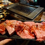 焼肉 とらちゃん - 上ハラミ、上ロース