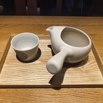 手打蕎麦 じゆうさん - 蕎麦湯