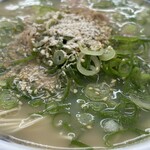 元祖ラーメン長浜家 - スープ