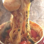 Dolce - 料理写真:大人気！とろーりとろけるチーズのボルケーノパスタ！