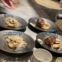 鉄板焼き 太縁 - 