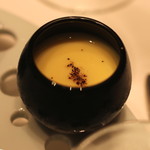 ア・ニュ ルトゥルヴェ・ヴー - アヴァンアミューズ　(玉蜀黍のブランマンジェ）　(2014/07)