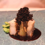 ア・ニュ ルトゥルヴェ・ヴー - 太刀魚と焼茄子　裏側から　(2014/07)