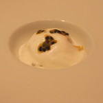 ア・ニュ ルトゥルヴェ・ヴー - マンゴーとバナナのシャーベットにヨーグルトの泡、パッションフルーツ果肉のせ　(2014/07)