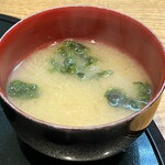 くずし割烹 樋ぐち - 味噌汁