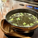 焼肉ストーリー - ワカメスープ