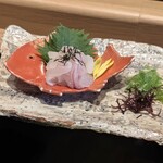 かどや - 鯛の細切り　＆　薬味