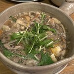 きのこ料理 創士庵 - 名物たっぷりきのこ鍋　猪肉追加