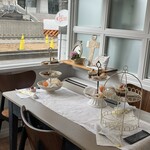 レ・カドゥ・サンセ - 映ってないですが新しい照明も付いて素敵だったのですよ〜