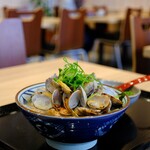 丸亀製麺 - 料理写真:山盛りあさりうどん