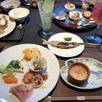 風のテラスKUKUNA - ブュッフェ料理