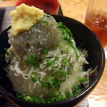 秋本 - ミニしらす丼　アップ