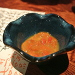 Touya - 紅ホヤとコノワタの塩辛