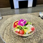 創作四川料理 廣明 - 彩りサラダ