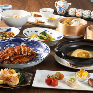 本格中華・香港料理が楽しめる