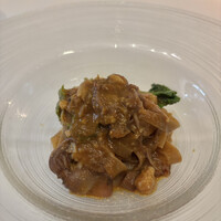 Ristorante Crocifisso - タリアテッレ
                      富山県産ホタルイカのラグーとプティヴェール