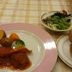 ハーベスト - 日替わりランチ800円税別
