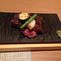 KAISEKI 鉄板 寿An - お肉！ジューシーでした。
