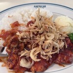 アメリカンハウスダイナー - 料理写真:BBQチキンライス