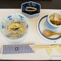 うなぎ処 山道 - かぶと焼き、茶碗蒸し