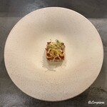 カーサ・デル・チーボ - 喜知次のリゾット･アッラ･ミラネーゼと白魚のフリット