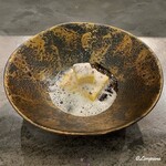 カーサ・デル・チーボ - 韃靼そば茶のパンナコッタとジュレ 蕎麦の実のクロッカンテ