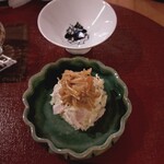 新奈 - 自家製なめたけ乗せマッシュポテト