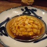 ふた夜の月 - とうもろこしと枝豆の冷製おでん♪