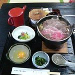 米沢牛黄木 牛鍋おおき  - 牛鍋定食