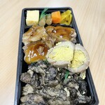 博多いもっ子屋 - 料理写真:半々弁当 with味付け玉子