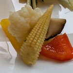 ベルテンポ - 彩り野菜のペペロンチーノ