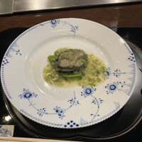 横浜うかい亭 - 鮑⭐︎ソース美味