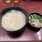 釜揚げうどん 織田薪 - 釜揚げうどん　玉子なし