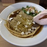 めん処 きよ洲 - サバとオリーブがかおる優しい醤油スープ！