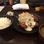 鶏味座屋台 - チキン南蛮定食 ¥950