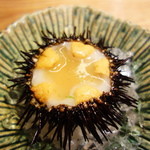 虎白 - 雲丹　ホワイトアスパラガスすり流し