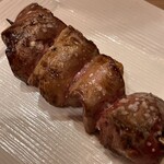 鳥久 - レバー塩さんアップでーす。