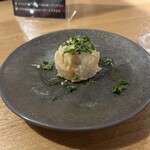 代官山のんき - お通しのポテサラ