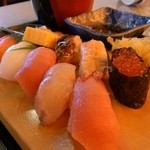 魚がし食堂はま蔵 - お寿司アップ