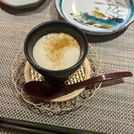 お猪口 - お通し　からすみ茶碗蒸し