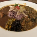 旧ヤム邸 - 2種カレー