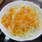 駒ヶ岳サービスエリア（上り） フードコート - 復刻版 焼肉定食 大盛り 1,350円（税込）。