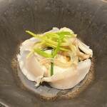 あま木 - ふぐの白子、身、皮とともに