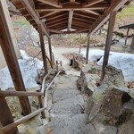 大丸あすなろ荘 - 露天風呂へ