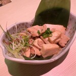 上物天然海鮮カツオ - お通し②